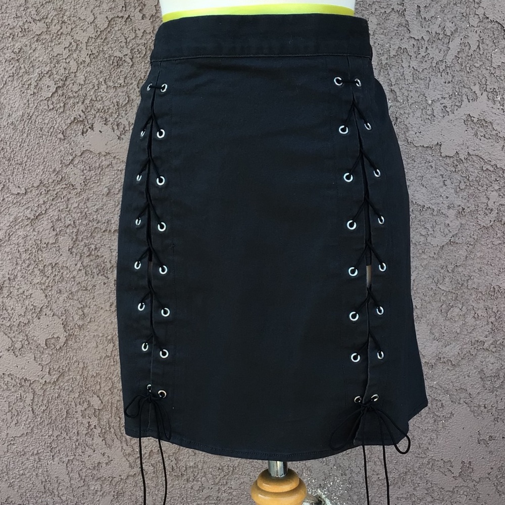 Wild Fable Lace Up Skirt